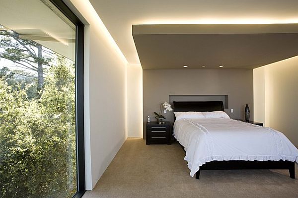 low ceiling bedroom design idea