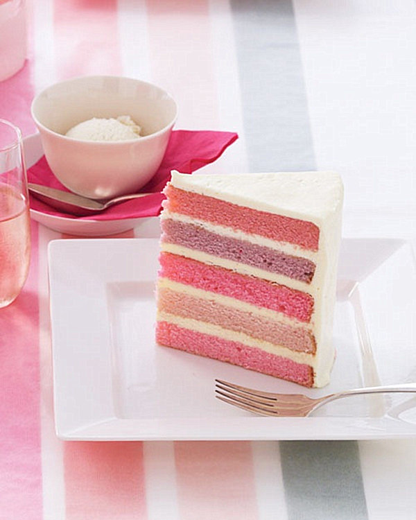 ombre cake