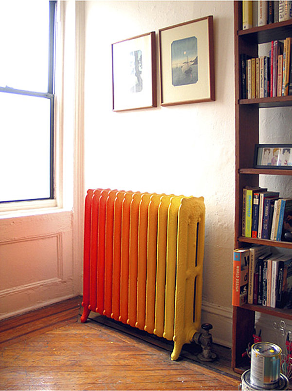 ombre radiator