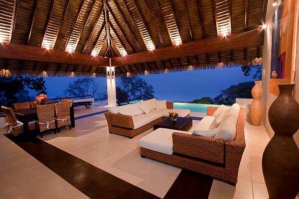 Outdoor Patio With Ocean Views 