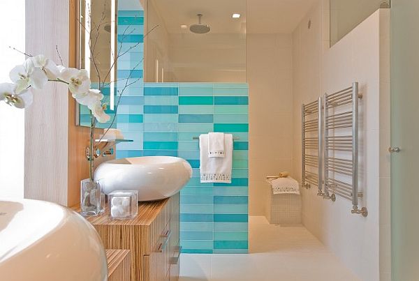 shades-of-blue-bathroom-tiles-with-heated-towel-racks