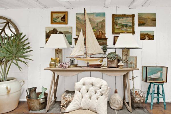 ship inspired new york loft - art work