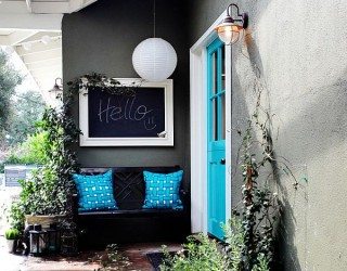 The House With The Blue Door: Choosing the Perfect Exterior Colors