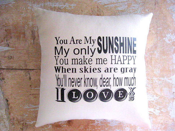 you-are-my-sunshine-typography-pillow