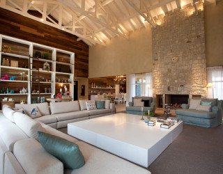 Farmhouse converted into rustic and luxurious villa