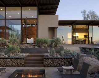 Brown Residence - desert inspired patio design