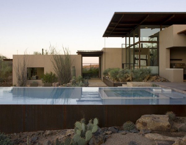 Brown Residence - fancy pool