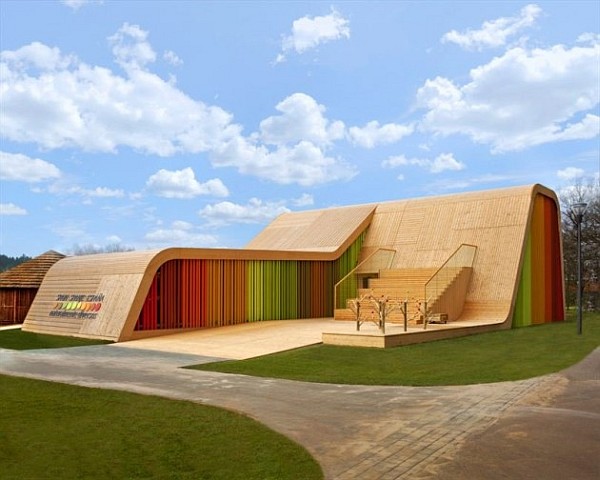 Colorful Spanish Pavilion 1