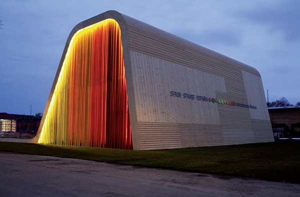 Colorful Spanish Pavilion 4