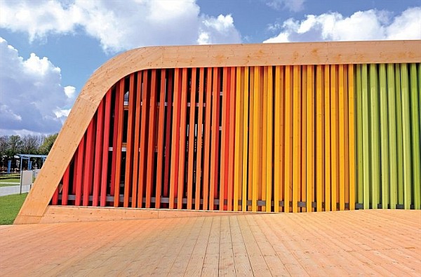 Colorful Spanish Pavilion 5