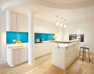 London House - white kitchen