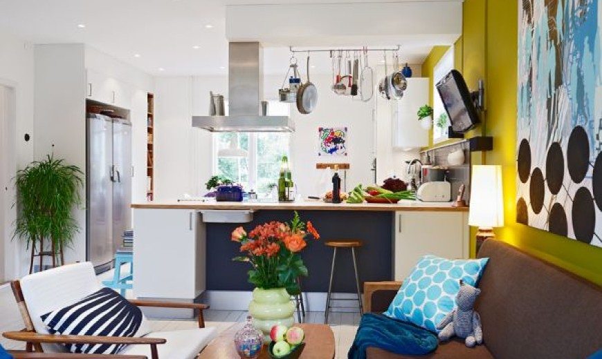 Nordic Interior Design Idea for a Vibrant Contemporary Home