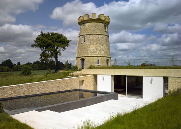 Round Tower swimming pool