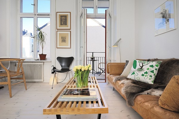 Scandinavian inspired apartment