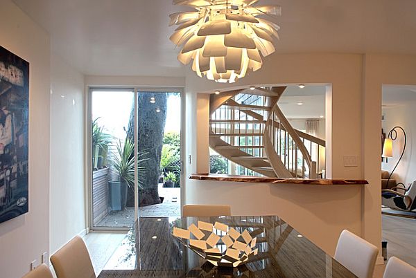 artichoke pendant lamp in modern furniture design