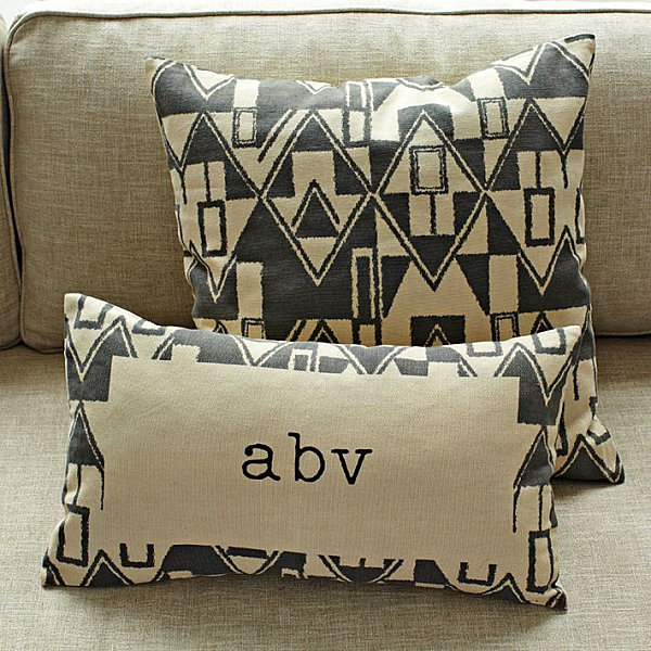 aztec tribal pattern pillow cover