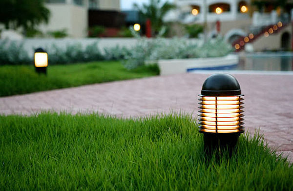 bollard lamps for the garden