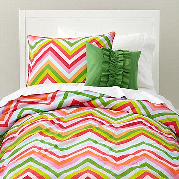 chevron teen bedding