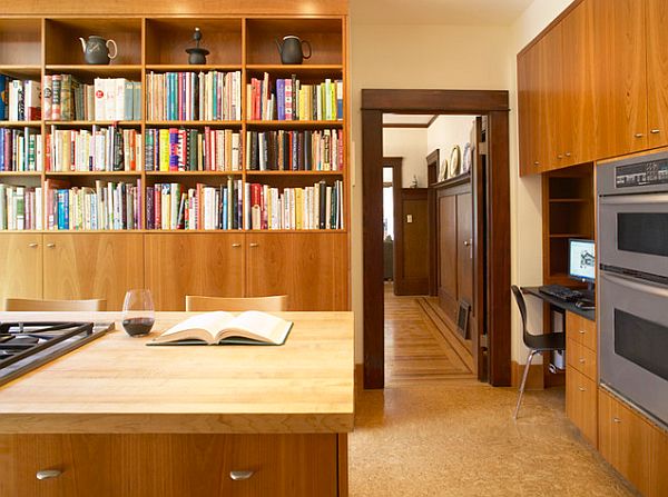 Kitchen cork flooring