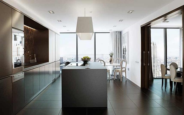 luxurious London kitchen decor