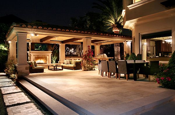 mediterranean style outdoor lighting