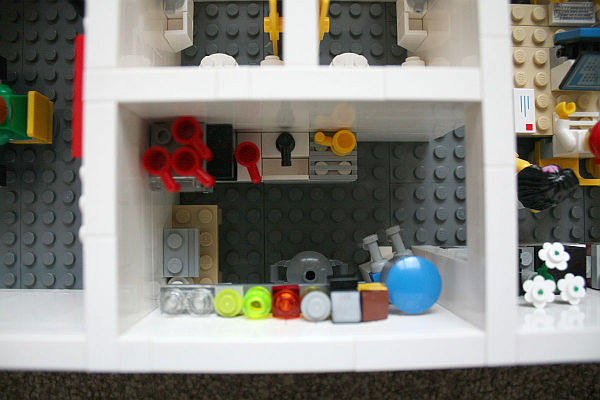 miniature Lego office - Yard Digital - kitchen