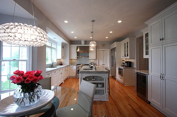 lighting in kitchen diner