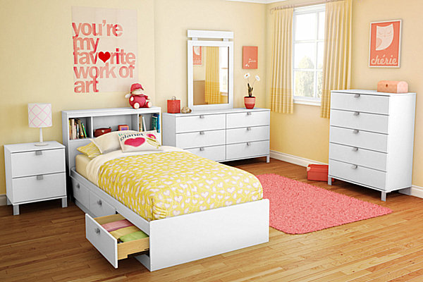 modern-yellow-teen-girl-bedroom