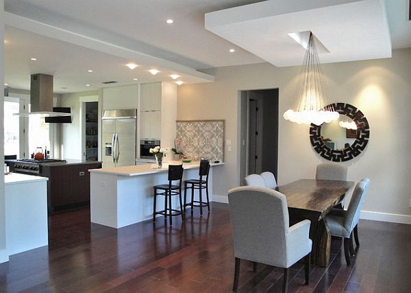 kitchen dining area lighting