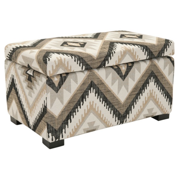 southwestern storage bench