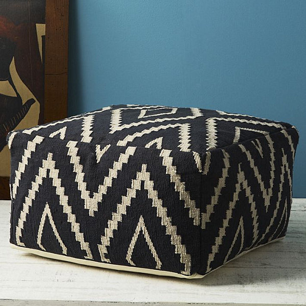 tribal floor ottoman