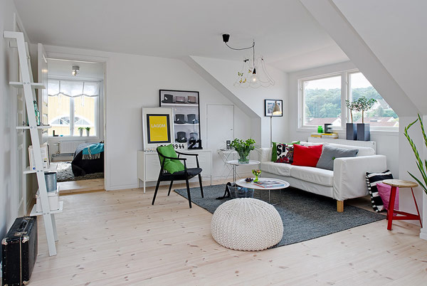 white Scandinavian design