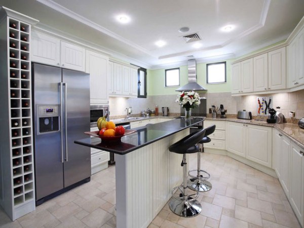 A modern Arabic kitchen