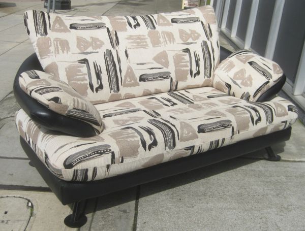 African Print Loveseat and Sofa Set