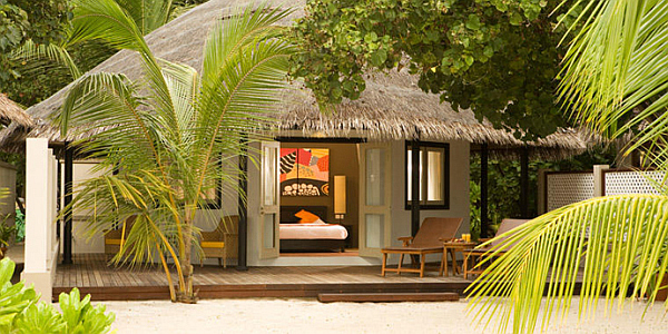 Angsana Velavaru Maldives Resort - fancy beach villa