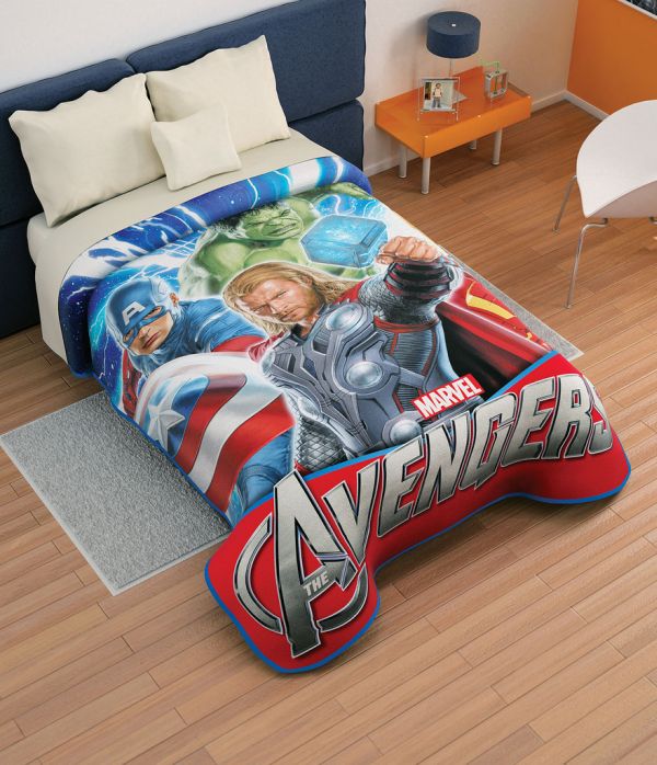 superhero double bed sheets