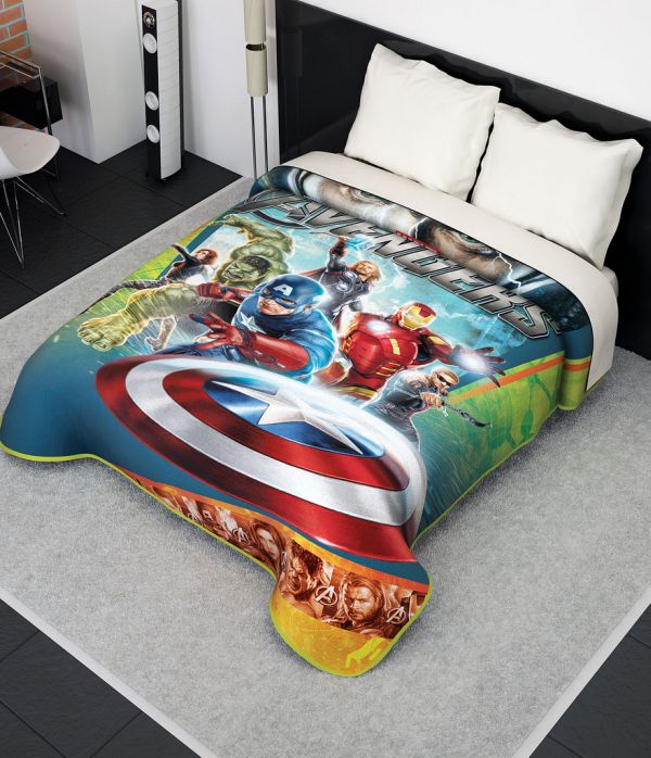 Superhero bed shop sheets full