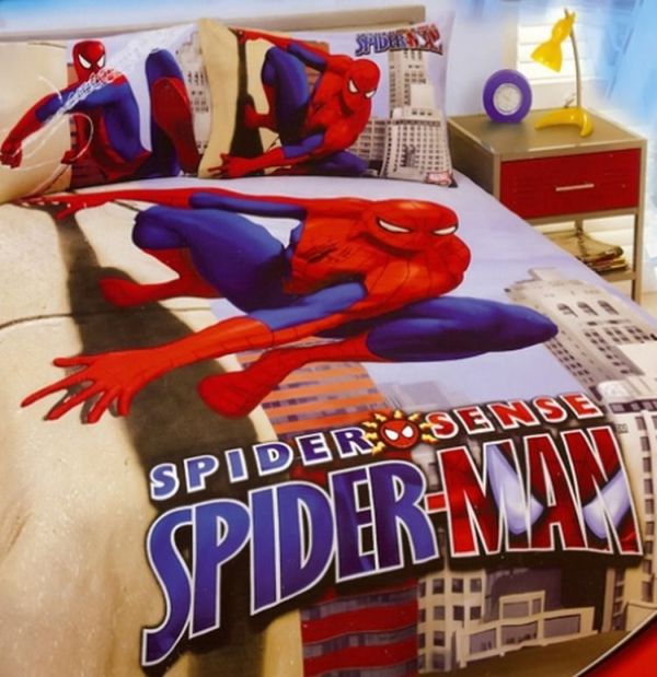 Boys-Bedding-showcasing-Spidersense