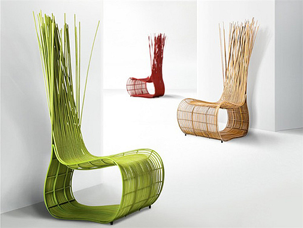 Colorful Rattan Outdoor Furniture