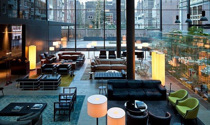 Conservatorium Hotel Amsterdam: Integrating the vintage with the modern in glassy luxury