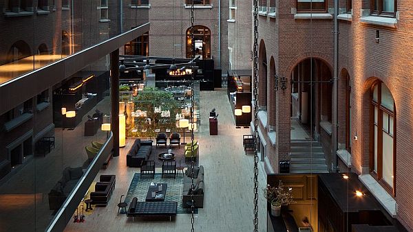 Conservatorium Hotel Amsterdam - lounge top view