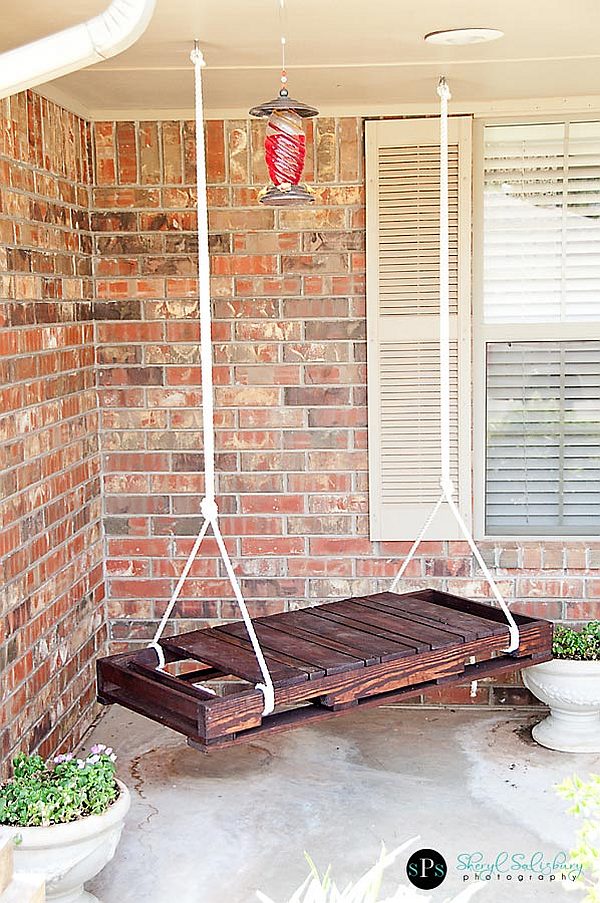 Diy Pallet Swing Simple And Easy Way To Craft Up Your Own