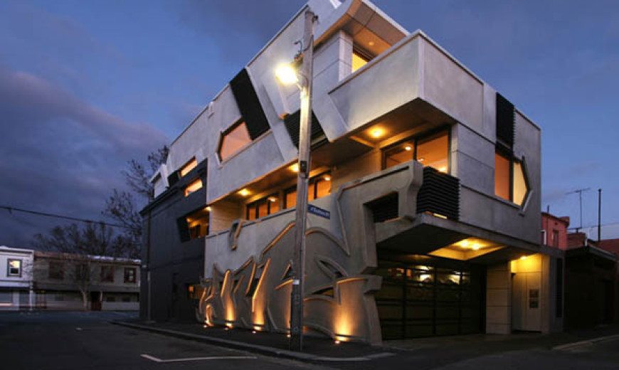 Enigmatic Melbourne House With Hip Exterior Design & Unusual Interior