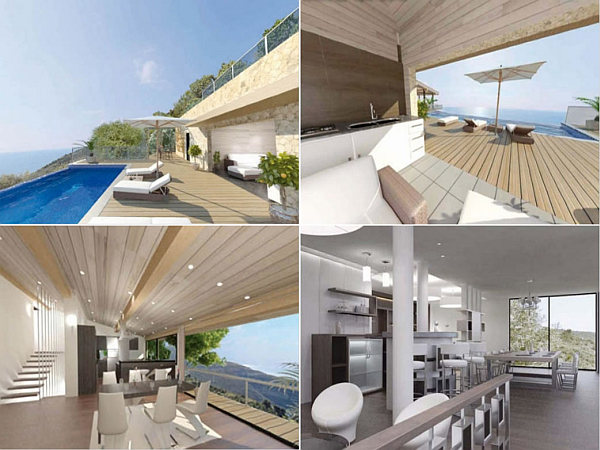 Eze sur Mer - Luxury Mountain Villa - French-Riviera