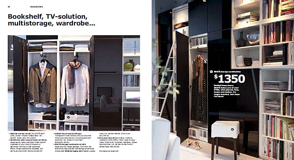 IKEA 2013 Catalog - fancy wardrobes