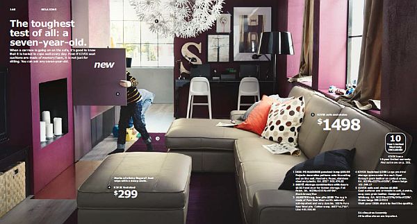 IKEA 2013 Catalog - highly modern living room furniture