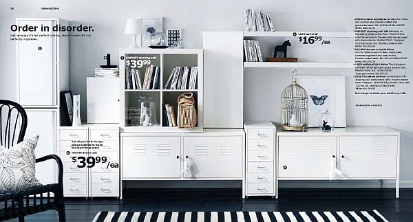 IKEA 2013 Catalog - white furniture