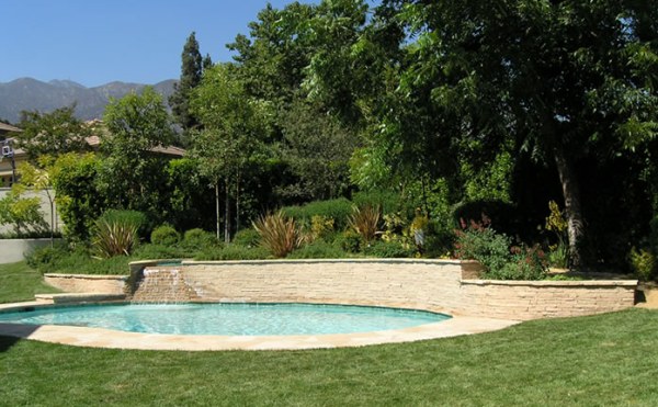 Lush-landscaping-surrounds-a-sparkling-pool