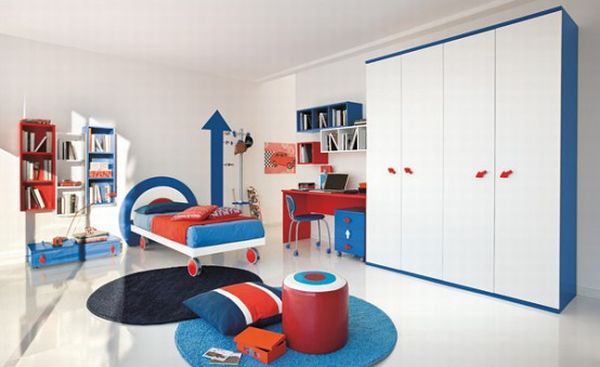 modern kid bed