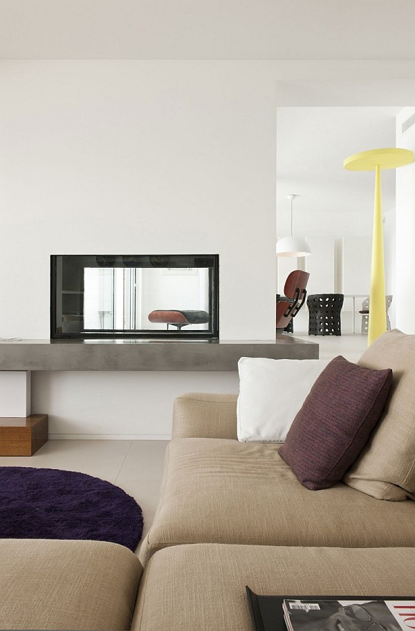 Modern living room in Ibiza villa